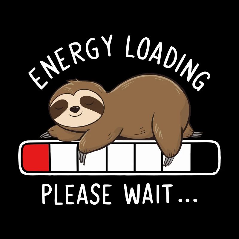 Sleeping Sloth Battery Charging Bar