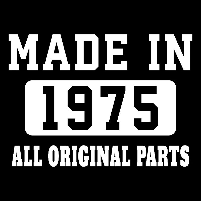Made in 1975 - 50th Anniversary
