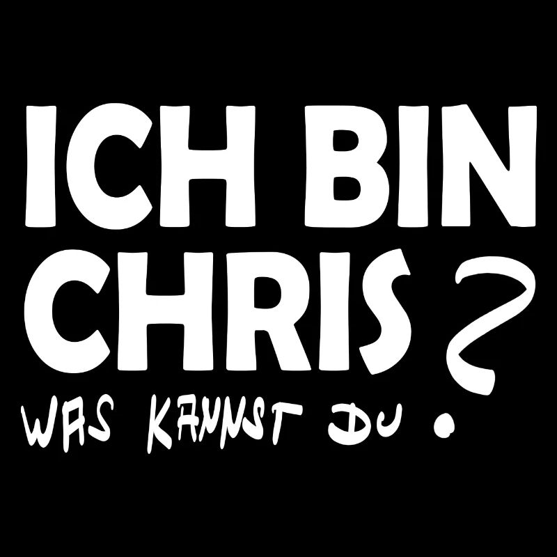 Spruch Sprüche Vorname Chris
