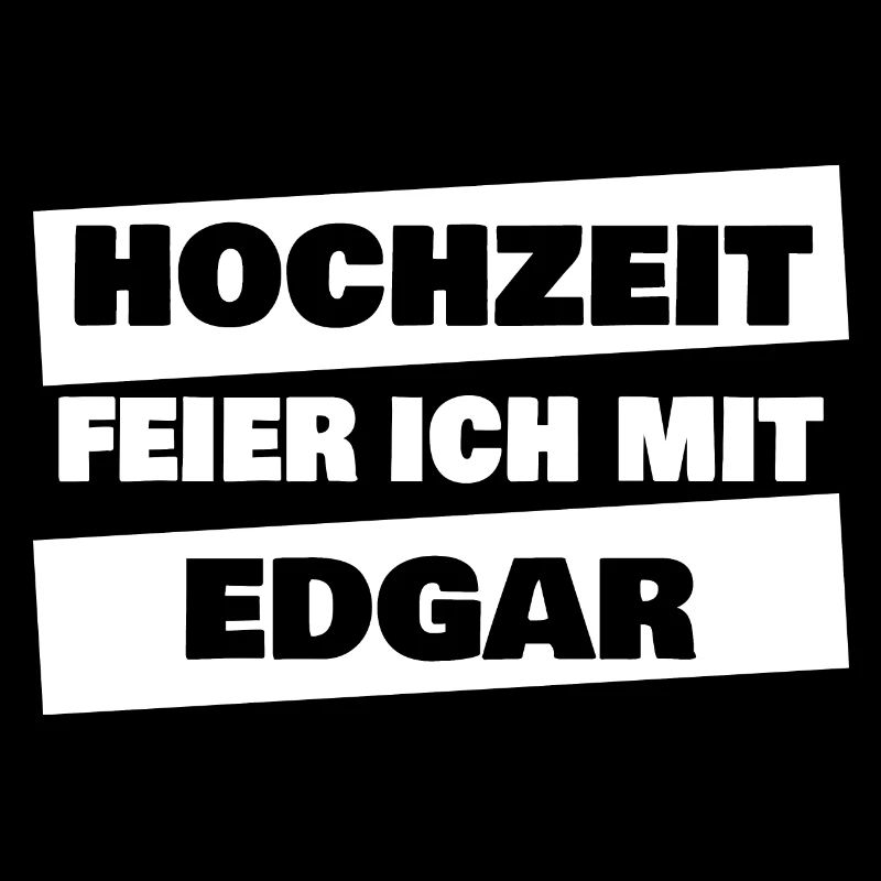 Edgar as a bachelor party