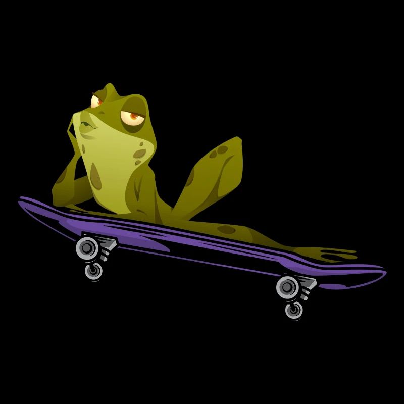 Rainette patineuse