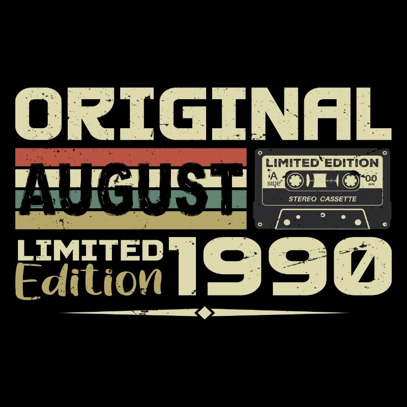 Août 1990 - Né en Août 1990 Construit en Août 1990