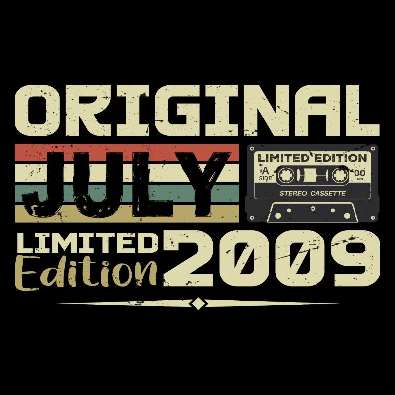 Geburtstagsgeschenk Juli 2009 Geboren im Juli