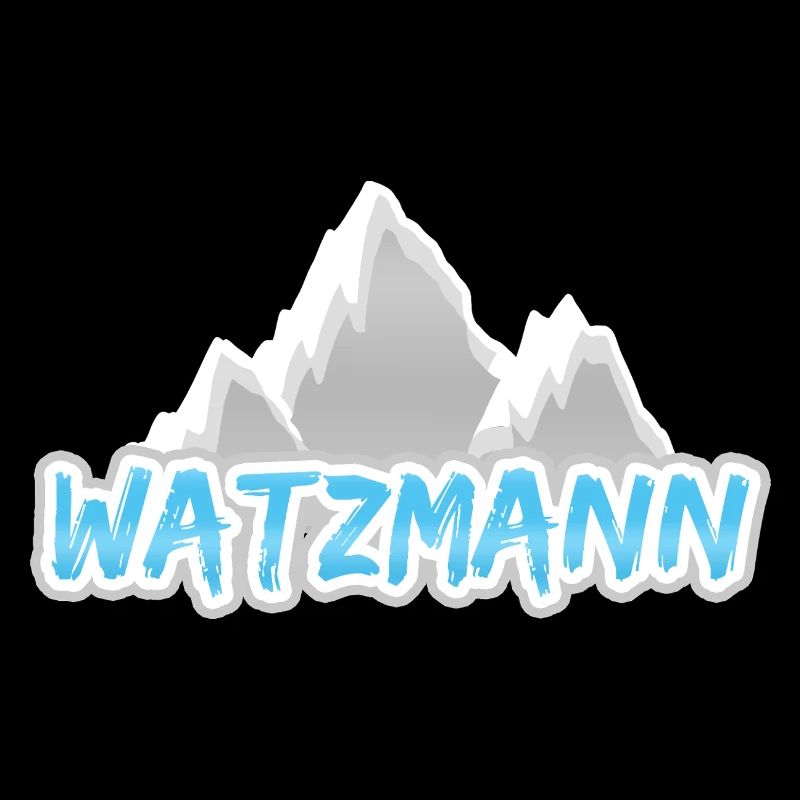 Watzmann as a mountain