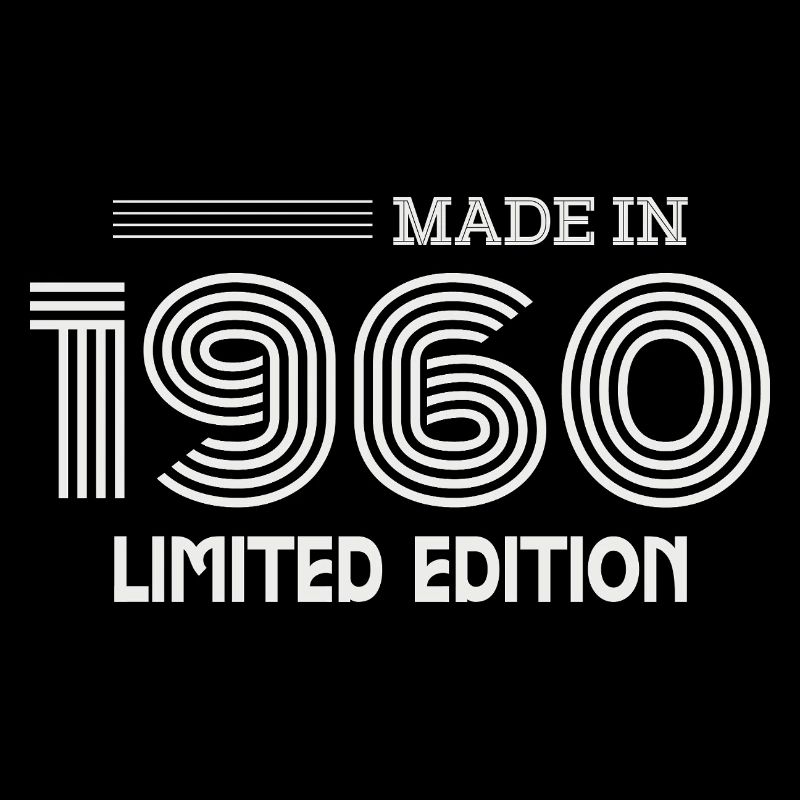 1960 Geburtstagsgeschenkidee 1960
