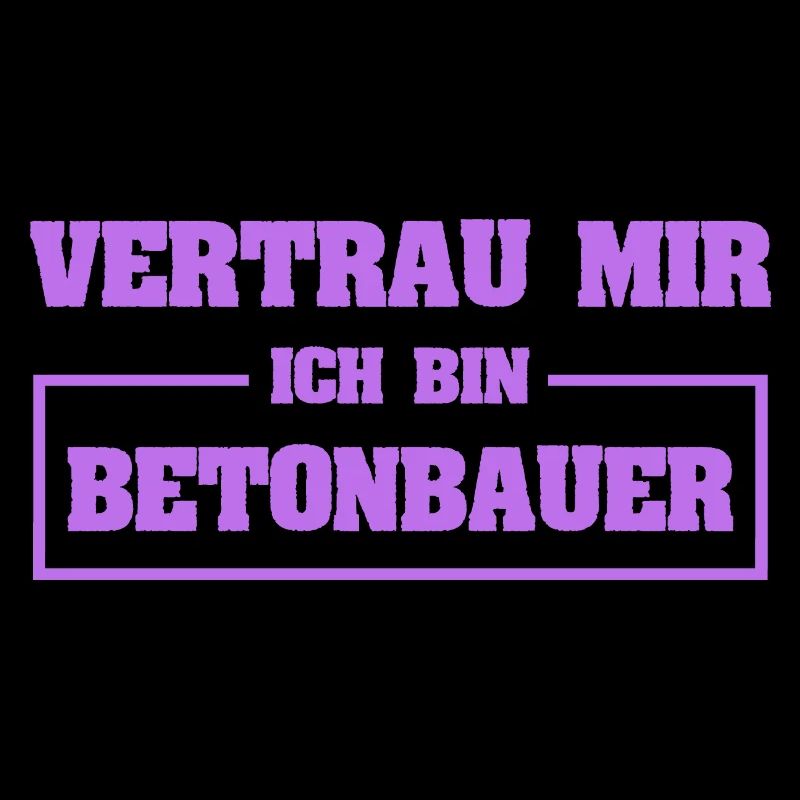 Funny concrete worker