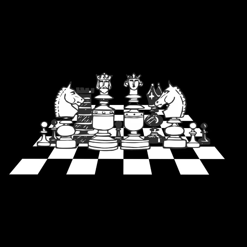 Chessboard Chess Player Nerd