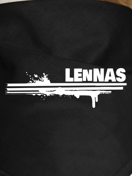 Lennas als Farbklecks