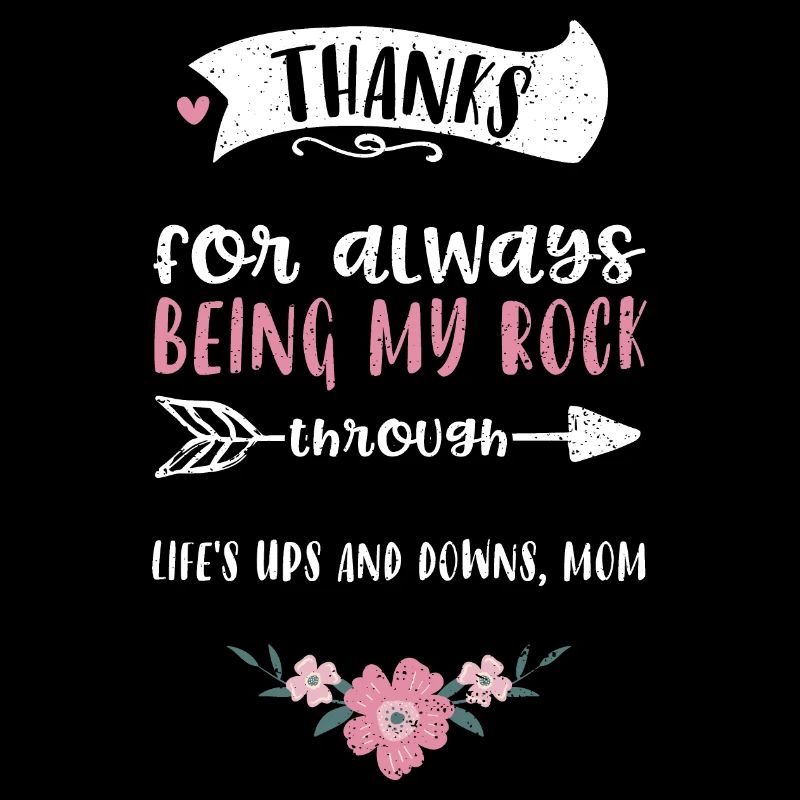 Thanks for always being my rock...