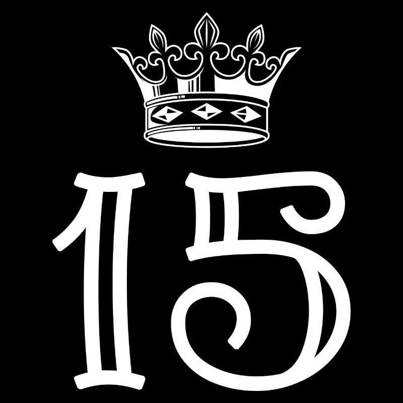 15 Number crown
