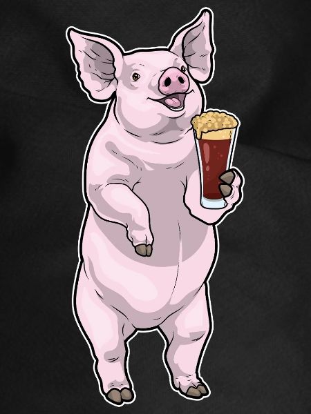 Schwein Bier
