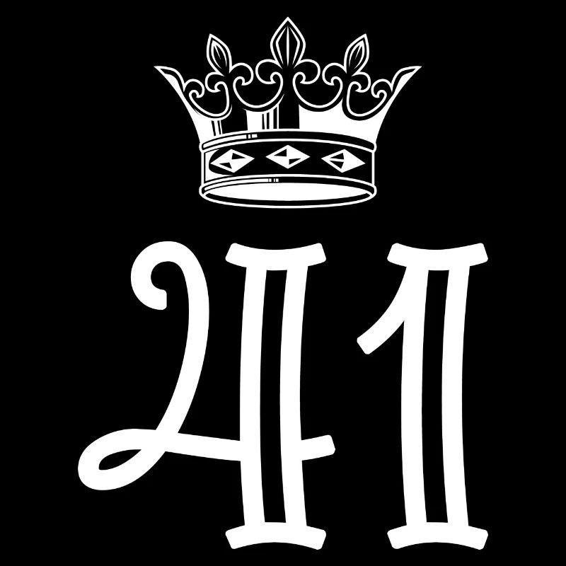 41 Number crown