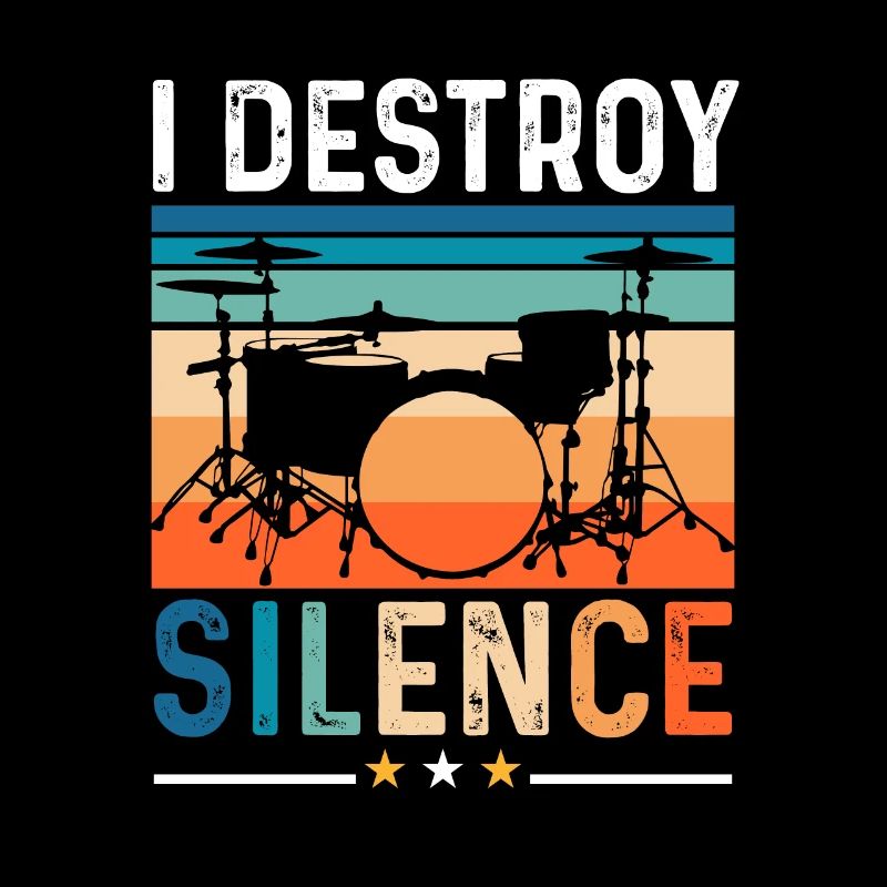 I Destroy Silence for Drummer Percussionists