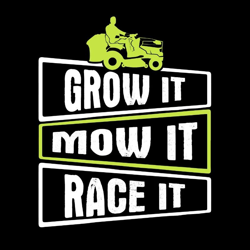 Grow It Mow It Race It Lawn Mower Race