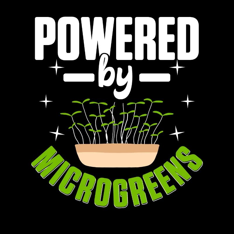 Powered By Microgreens Gardening Microgreen