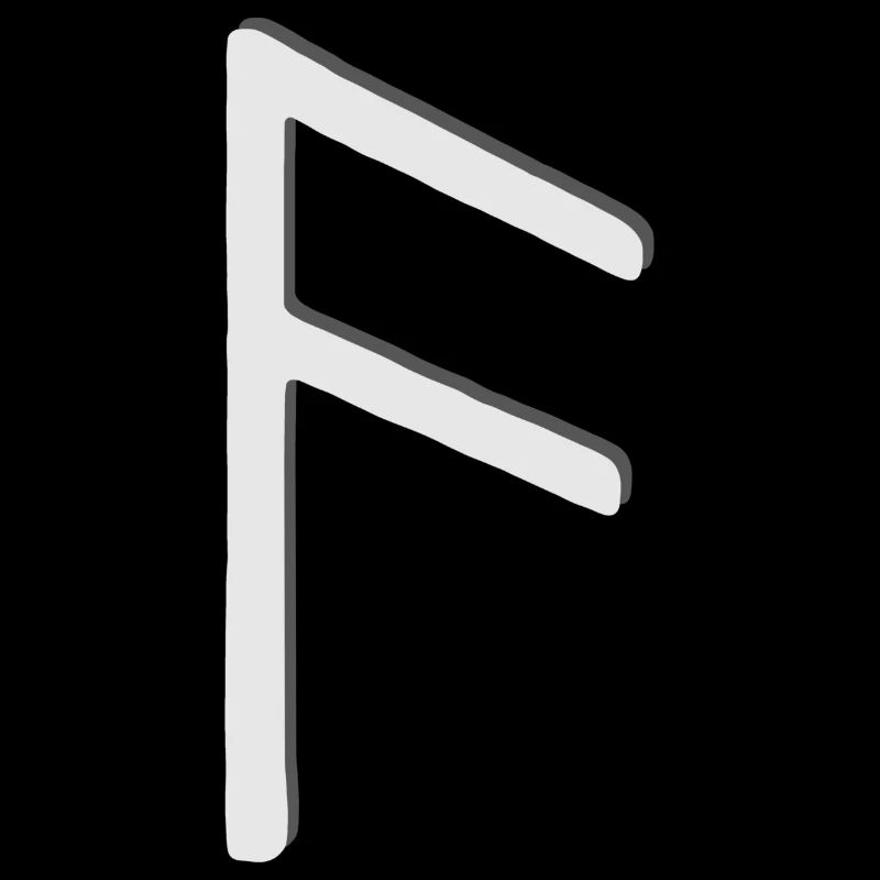 Futhark Runic Alphabet Ansuz
