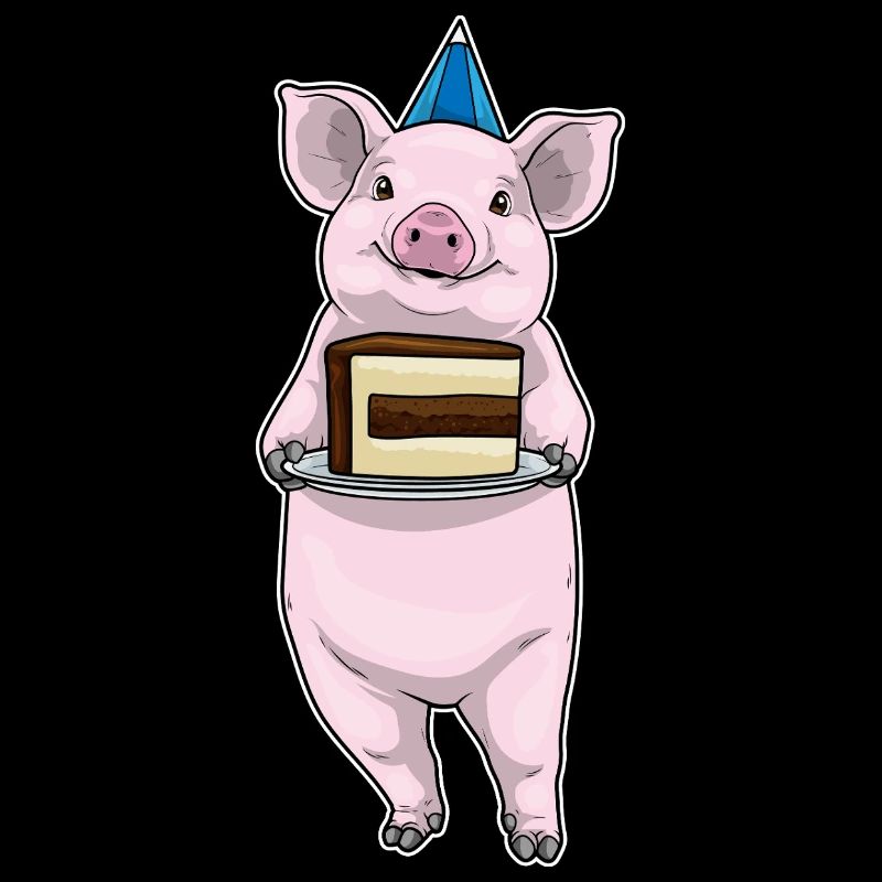 Gâteau d’anniversaire de cochon