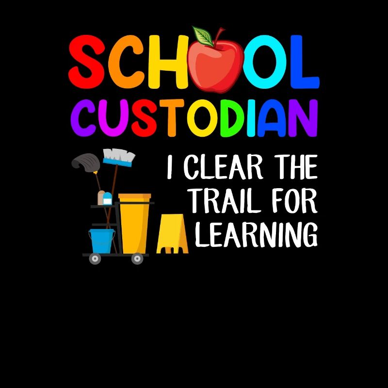 School Custodian the trail for learning, Custodian
