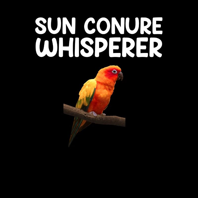 sun conure whisperer, parrot sun conure