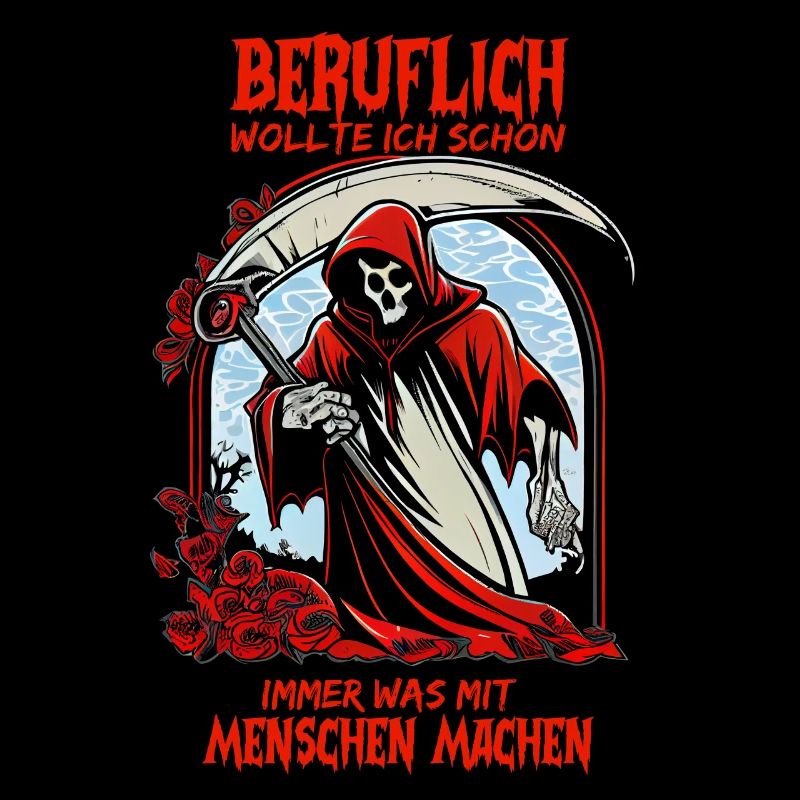 Sensenmann Schwarzer Humor Sarkasmus Menschen