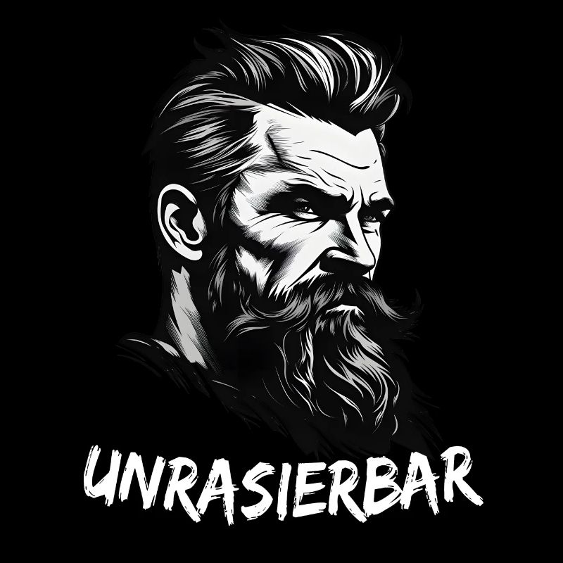 Lustiger Bart Spruch Wikinger Bartträger