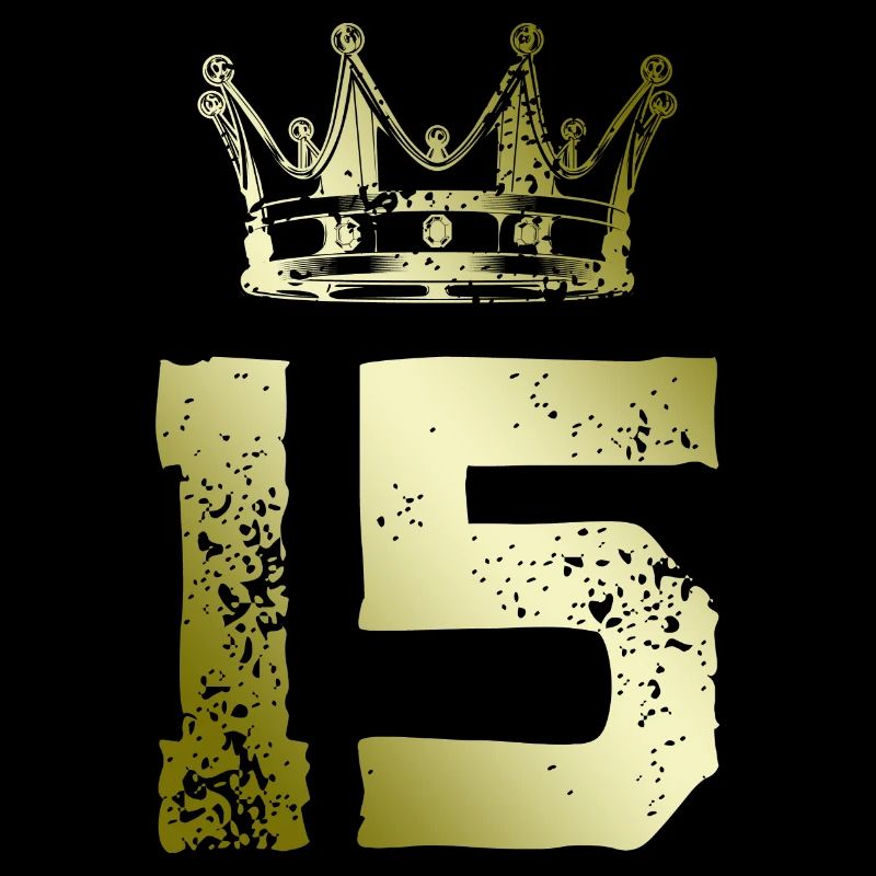 15 Number crown