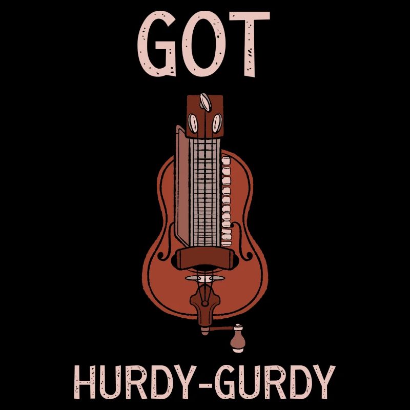Hurdy Gurdy Hurdy Hurdy-gurdy Medieval Instrument