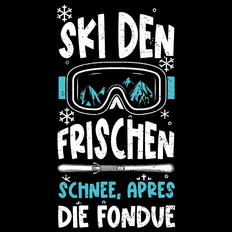 Ski den frischen Schnee, Apres d...