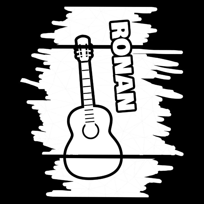 Ronan en tant que guitare