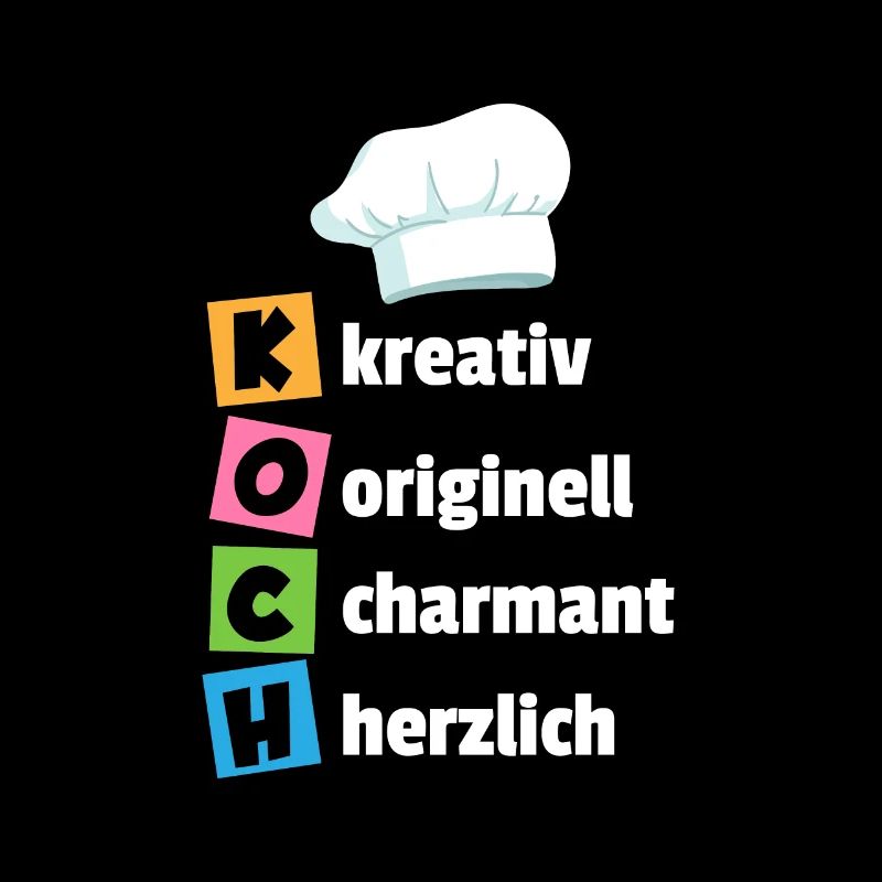 Chef - Créatif, original, charmant, cordial