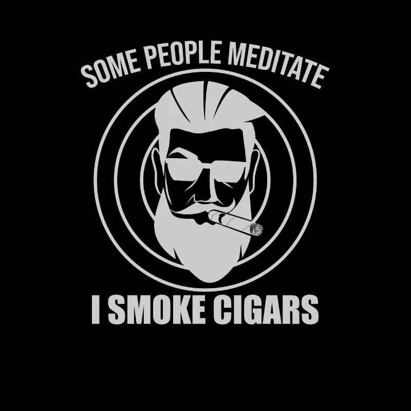 Zigarre Zigarette rauchen Spruch Mann Geschenkidee