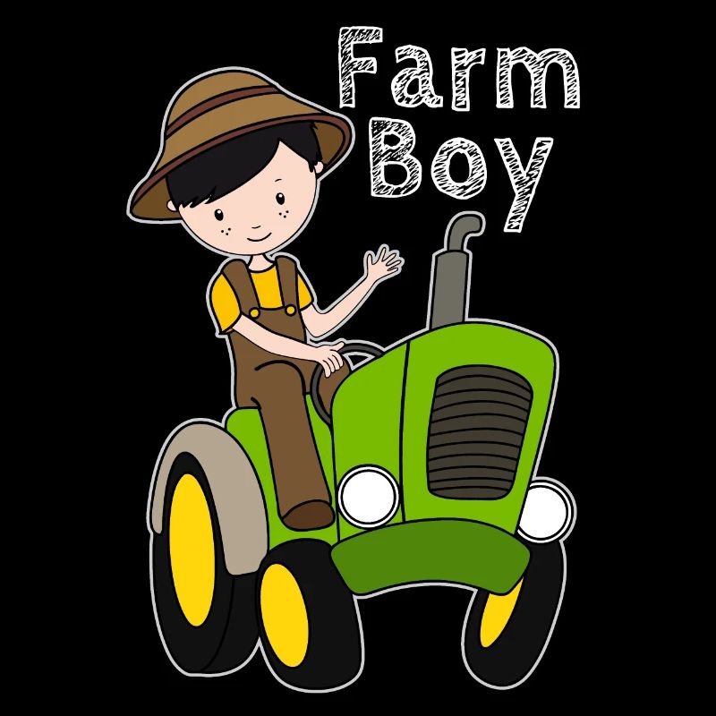Farm Boy Bauernhof Junge Traktor Geschenk Kinder