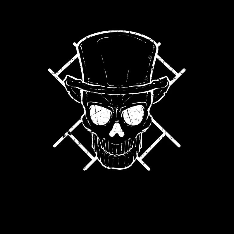 Chimney Sweeper Skull Tattoo Skeleton Sweep Worker
