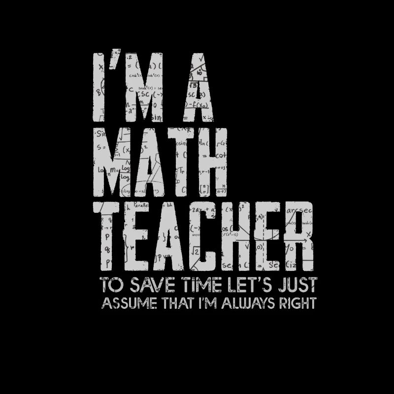 Professeur de mathématiques