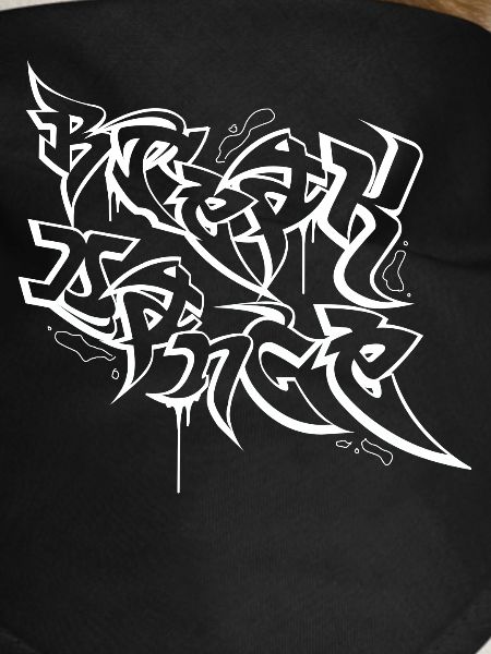 Breakdance graffiti