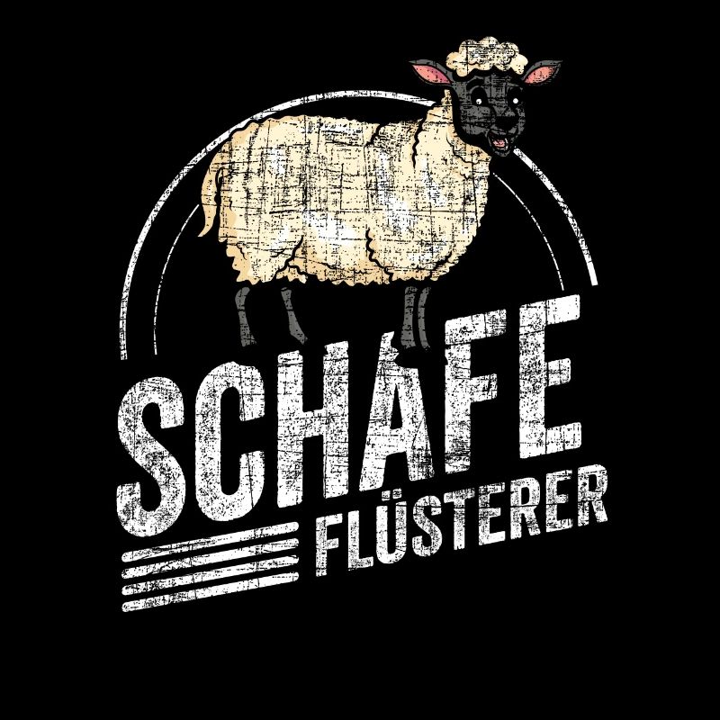Schafe Flüsterer Lamm Schäfer Bauernhof Geschenk