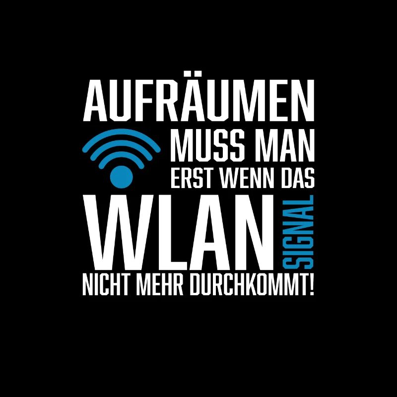 Wlan signal Spruch Nerd