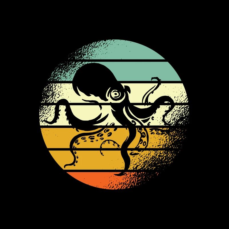 Squid Retro Octopus