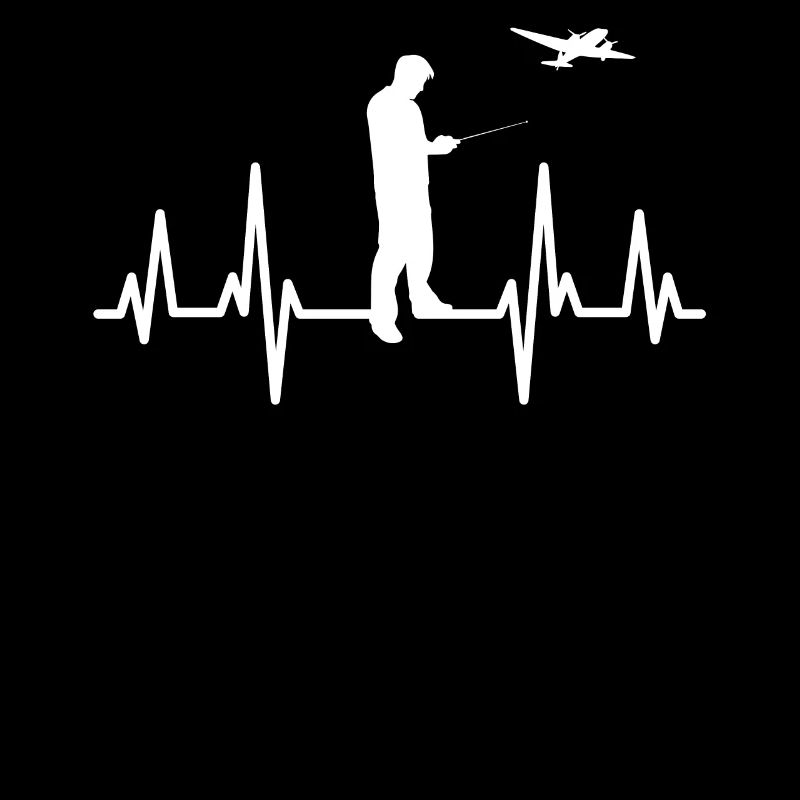 Model flight model pilot EKG heartbeat