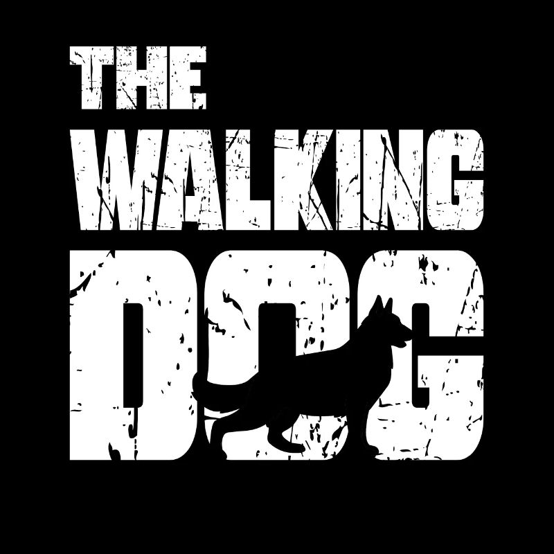 The Walking Dog deutscher Schäferhund Geschenk