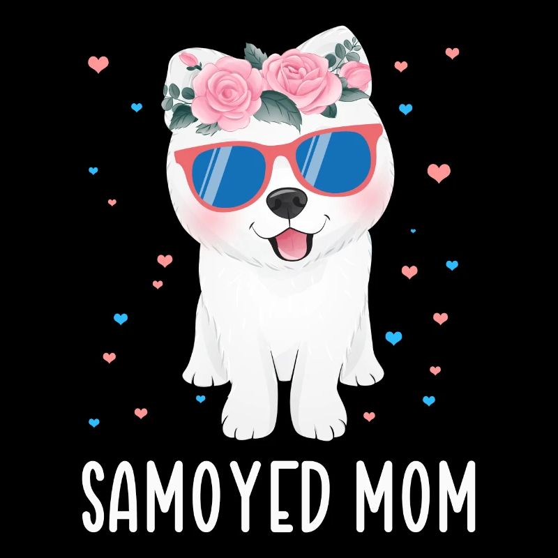 Cadeau Samoyède Mama Samoyède Chien Samoyède