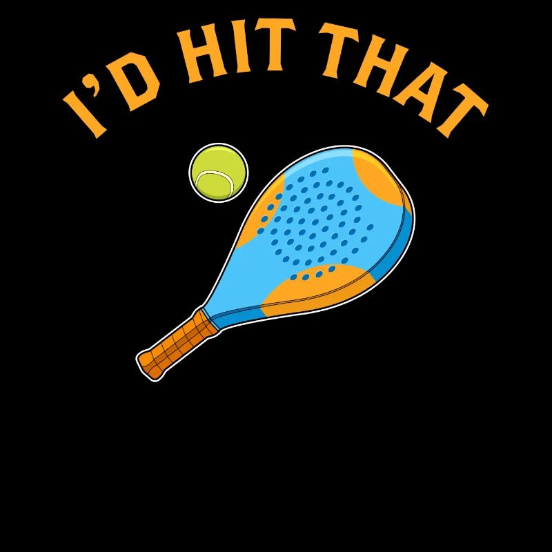 I'd Hit That Paddleball Player Padel product