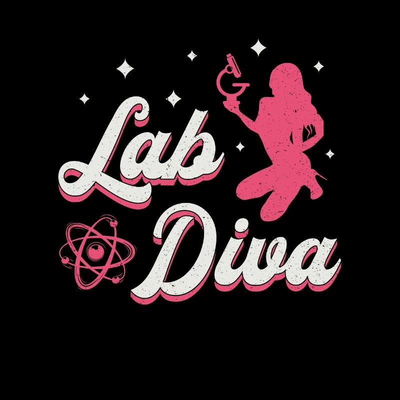 Laboratory Technician Laboratory Lab Diva Chemistry Gift