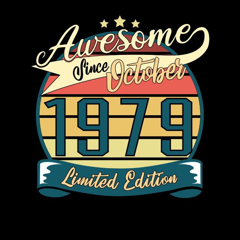 Born October 1979 Gift idea