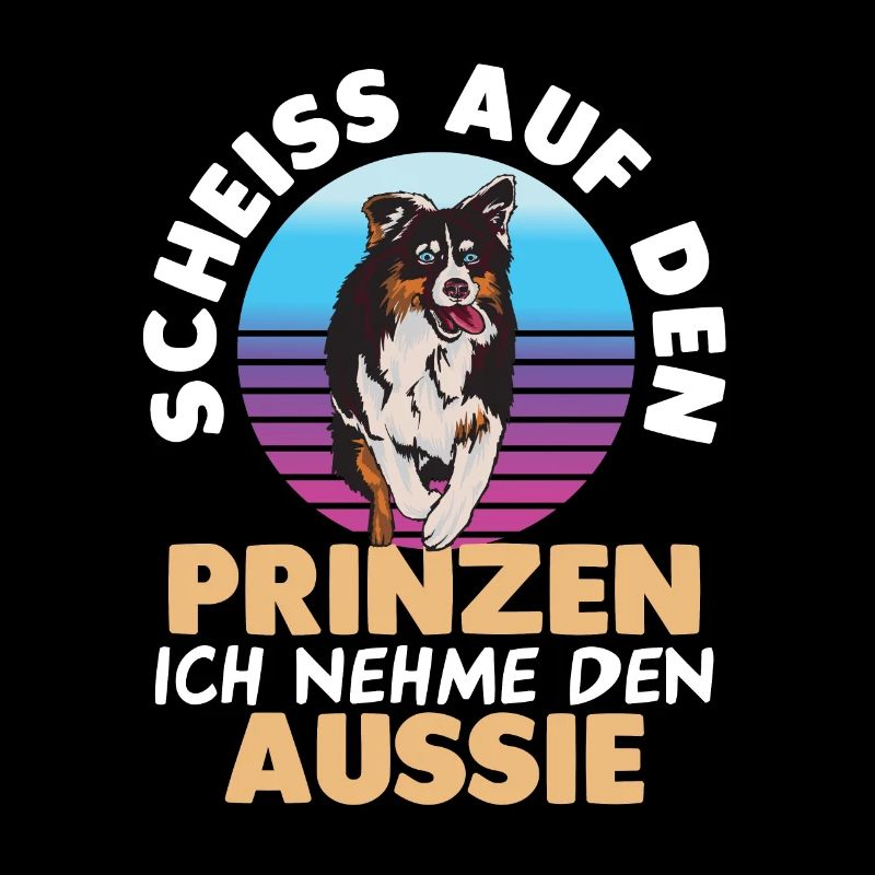 Prinzessin Hundebesitzer Aussie Australian Shepher