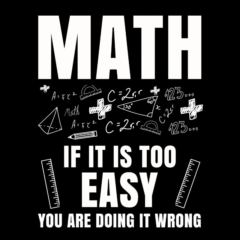 Mathematics Tshirt Professor Geometry Algebra Pi