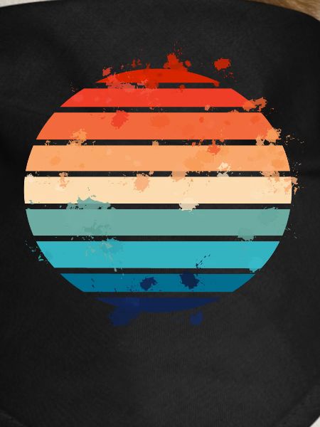 Splatter Retro Sunset