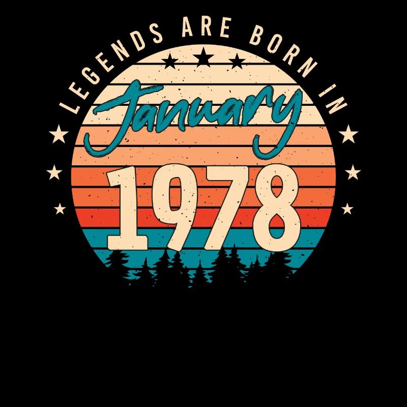 January 1978 Retro Legend