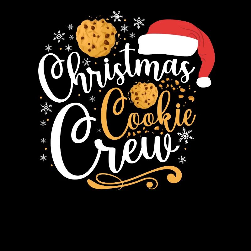 Équipe de biscuits de Noël bake Baking