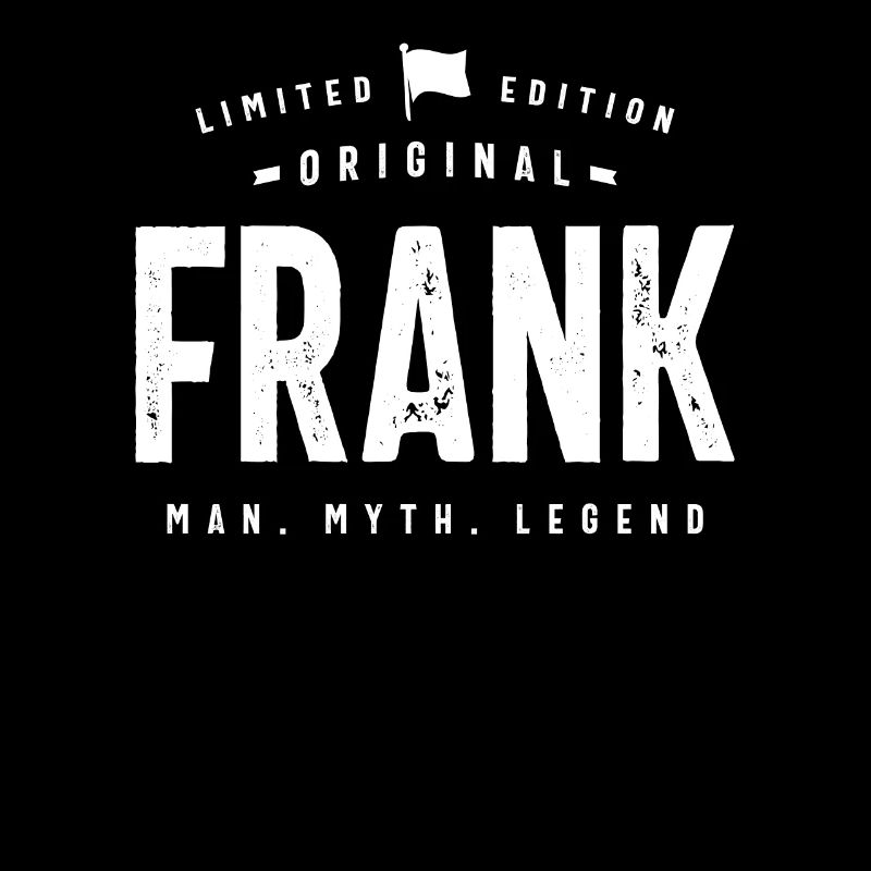 Mens Original Frank Funny Personalized Name